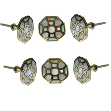 Load image into Gallery viewer, Set of 6 Diva Mother of Pearl knob - Perilla Home
