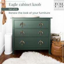 Load image into Gallery viewer, Set of six Eagle cabinet knob
