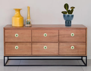 Blue Planter Pot ( 2 piece ) - Perilla Home