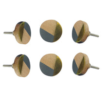 Load image into Gallery viewer, Wooden Artistic Knob Set Of 6 - Perilla Home
