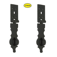 Load image into Gallery viewer, Black Metal Hasp Set of 2
