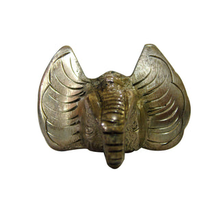 Vintage Antique Animal Metal Knob Set Of 6 - Perilla Home