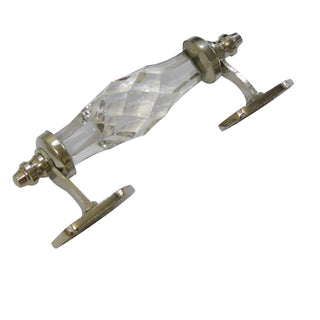 Glass Chrome Finish Victorian Handle ( 6" inch )