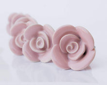 Load image into Gallery viewer, Rose Ceramic Knob - Perilla Home
