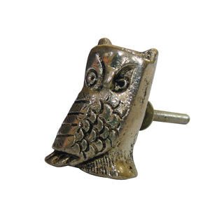 Vintage Antique Animal Metal Knob Set Of 6 - Perilla Home