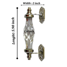 Load image into Gallery viewer, Glass Chrome Finish Victorian Handle ( 6&quot; inch )

