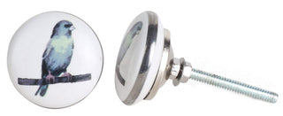 Bird Ceramic drawer Knobs Set Of 8