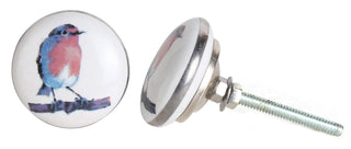 Bird Ceramic drawer Knobs Set Of 8