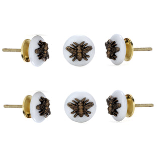 Insect Ceramic Knob (Set Of 6) - Perilla Home