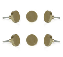 Cargar imagen en el visor de la galería, Golden Jena Big metal knobs (set of 6 )

