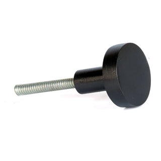Black Jena small metal knobs (set of 6 )