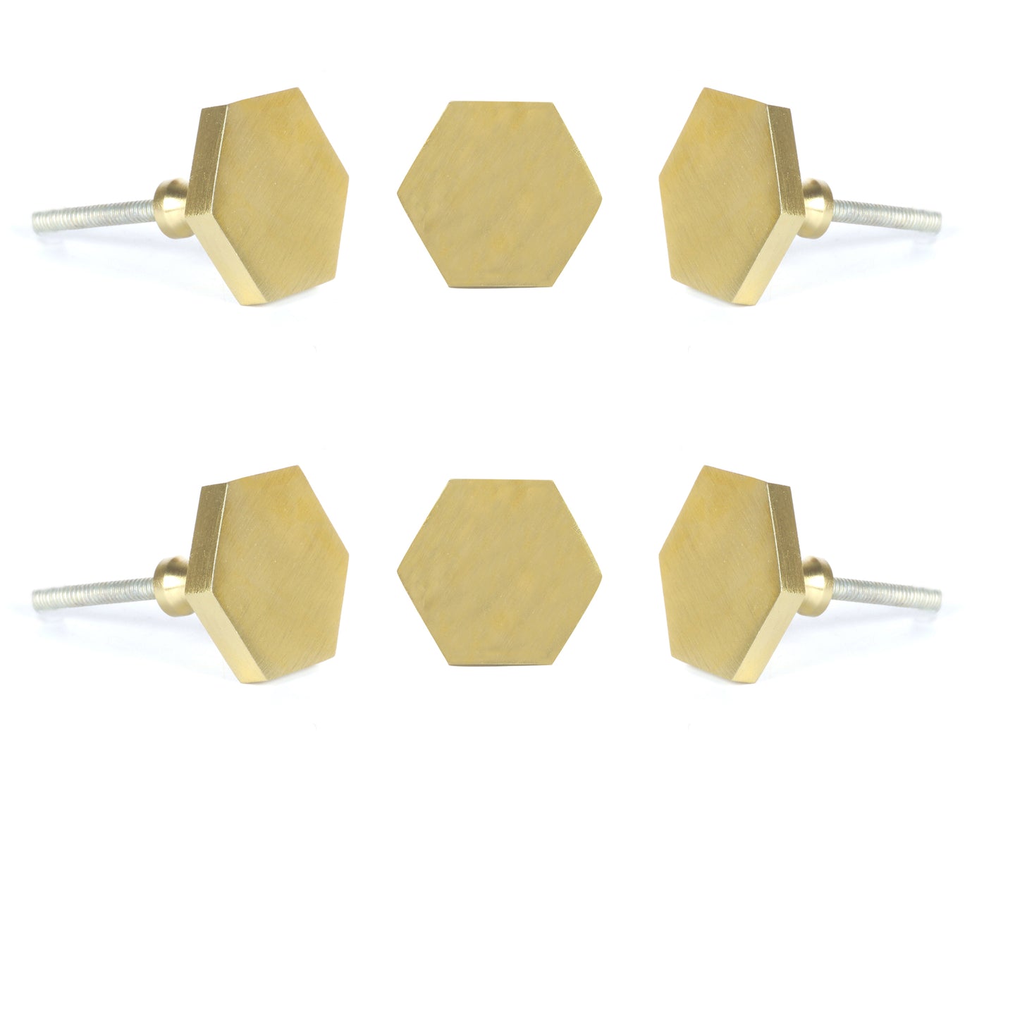 Golden Lucca metal knobs (set of 6 )