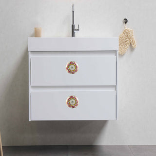 Marigold Ceramic Knob Pink ( Set of 6 )