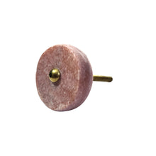 Carregar imagem no visualizador da galeria, Tyre Pink Stone Knobs set of 6
