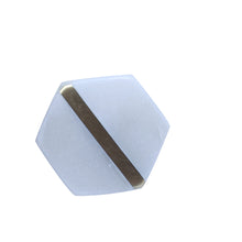 Cargar imagen en el visor de la galería, Polygon Marble knob ( set of 6)
