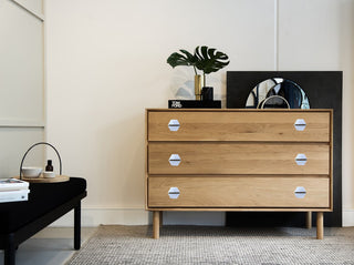 Polygon Marble knob ( set of 6)