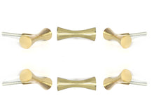 Carregar imagem no visualizador da galeria, Golden Royan metal knobs (set of 6)

