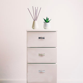 Black Royan metal knobs (set of 6)