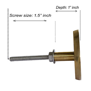 Set Of Six Shiro Mother of pearls Knobs