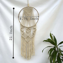 Load image into Gallery viewer, Boho Wall Hanging 21&quot; x 8.75&quot;
