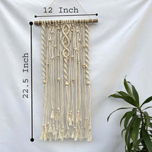 Load image into Gallery viewer, Macrame Wall Hanging 22.5&quot; x 12&quot;
