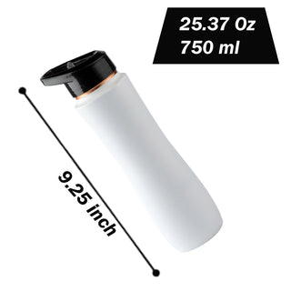 Copper Sipper Bottle (White)