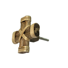 Carregar imagem no visualizador da galeria, Wooden Mais knob ( set of 6 )
